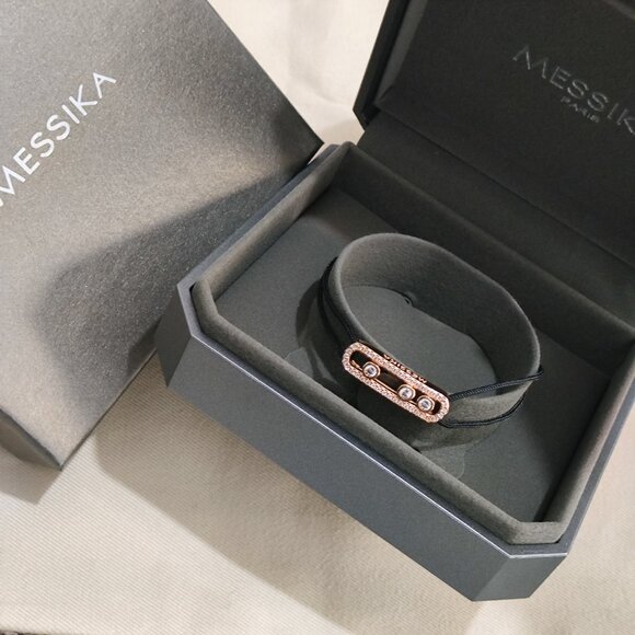 Messika Jewelry - Messika Sliding Knot Adjustable Diamond Bracelet